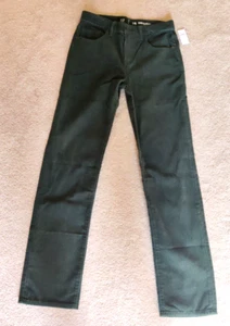 Gap Kids Corduroy Pants Size 16 Boy's Green Cords Cotton Adjustable Waist NEW - Picture 1 of 7