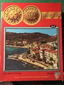 Vintage Jaymar Pan American Round the World 600 Piece Puzzle - Calvi, Corsica - Picture 1 of 3