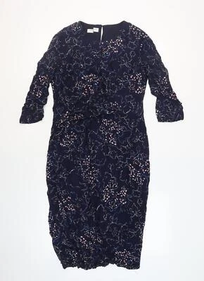 Garry Weber Womens Blue Polyester Blend A-Line Size L  Estim - Image 1 of 4