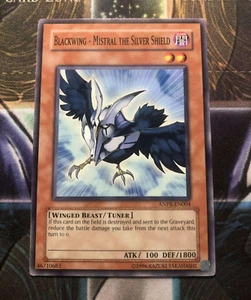 *** BLACKWING - MISTRAL THE SILVER SHIELD *** ANPR-EN004 (LP) YUGIOH! - Picture 1 of 1