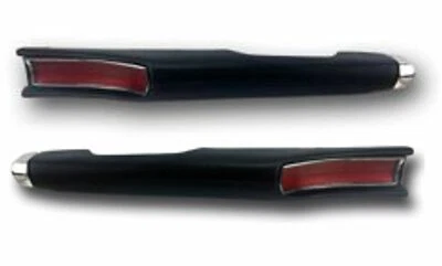 1958 Chevrolet Impala Armrest Pair Left Right Complete and 58 Chev Parts Catalog - Image 1 of 2