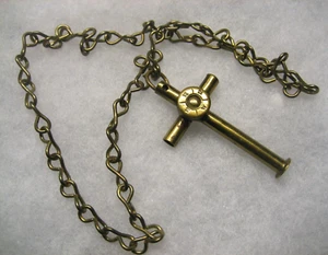 German pre ww1 Military Trench Souvenir Lutheran Cross w/chain, 1912 - Picture 1 of 4