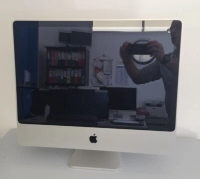 iMac 24" A1225 Core 2 Duo 2.8 Ghz Ram 4 Gb DDR2 FUNZIONANTE - Immagine 1 di 4