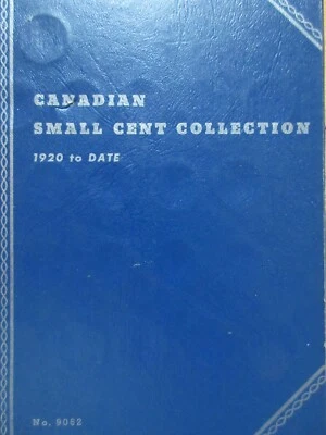 Set of Canada Small Cents 1920-1972 In WHITMAN Folder Penny 1c 1p - Image 1 of 4