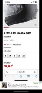 Motorradhelm - Bild 1 von 4