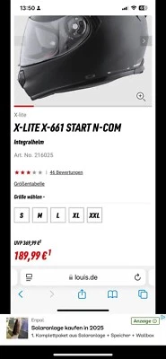 Motorradhelm - Bild 1 von 4