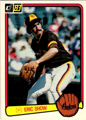1983 Donruss - #439 Eric Show (RC) - Image 1 of 2