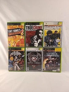 XBOX Original Spiele Lot R Konvolut 6 Spiele, verschiedene Titel - Bild 1 von 3