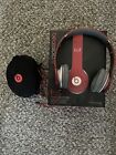 BEATS by Dr. Dre Solo HD Red Special Edition On-Ear Headphones w/Case Tested