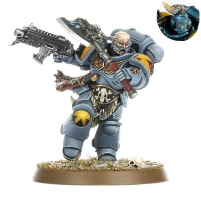 HALDOR ICEPELT SPACE WOLVES PRIMARIS LIEUTENANT Space Marines *NEW Warhammer 40k - Image 1 of 2