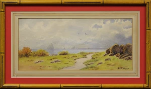 Maine Coastal Harbour Szene - Bild 1 von 6