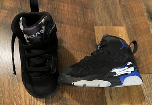  Nike Jordan 5C toddler black/ game royal athletic shoes  - Picture 1 of 7