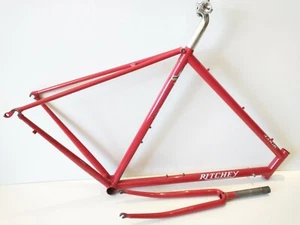 Vintage Ritchey Road Logic (54cm ST x 56cm TT) frame/fork - Picture 1 of 13