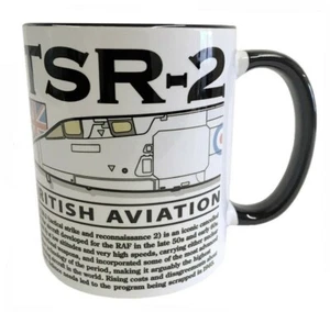BRITISH AIRCRAFT CORPORATION TSR 2 AIRCRAFT MUG - Picture 1 of 1
