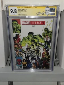 Marvel Legacy #1 CGC SS Firma Autógrafo Variante Stan Lee Return Wolverine - Imagen 1 de 6