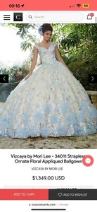Beautiful New Wedding/sweet 15 Dress - Picture 1 of 1