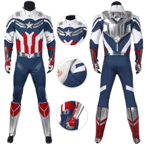 New Captain America Sam W The Falcon Suit Cosplay Costume Ver 3 - Picture 1 of 12