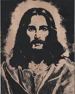 Jesus Scratchboard Art 8 x 10 - Picture 1 of 1