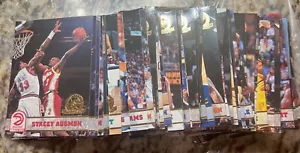 1993-94 NBA Hoops Gold Foil 5th Anniversary Partial Set of 85 NO Duplicates - Picture 1 of 9