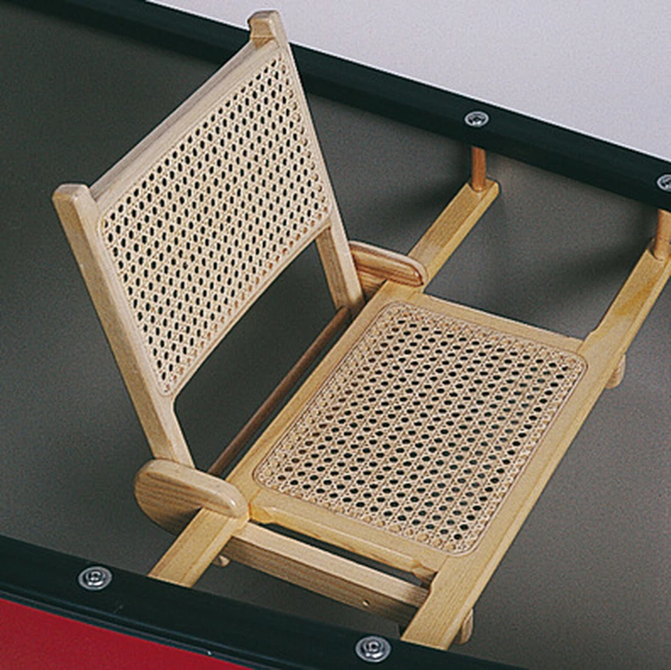 Old Town Canoe Cane Seat Back. Ash Hardwood, Clear Varnish