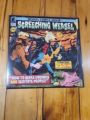 Screeching Weasel How To Make Enemies... 2023 Recess Records RED LP Vinyl OOP - Image 1 of 3