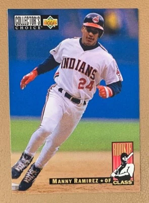 ⚾ 1993 Upper Deck Collectors Choice #16 - Manny Ramirez - Indians  - NM / MINT - Image 1 of 2