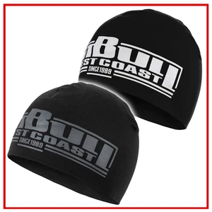 Mütze Winter Pit Bull West Coast Hut Beanie Kappe Baumwolle PitBull Logo Boxing