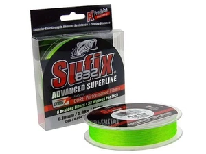 NUOVO Sufix 832 Advanced Superline 120m Neon lime Trecciato