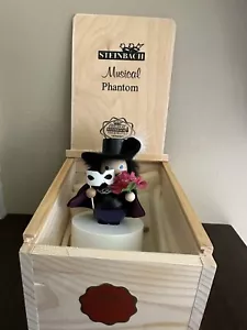 STEINBACH 4" PHANTOM OF THE OPEERA MUSIC BOX "MUSIC OF THE NIGHT" IN CRATE - Picture 1 of 13