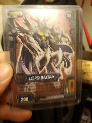 Digimon Fusion Card Game TCG CCG Lord Bagra Rare Tournament Promo  - Image 1 of 2