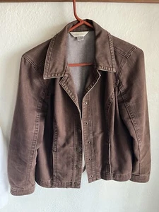 Brown Ladies Jacket. Size Small. Christopher and Banks - Picture 1 of 3