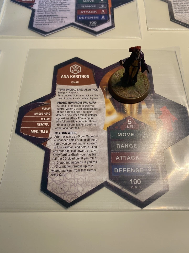 Heroscape Ana Karithon inkl. original Armeekarte - Bild 1 von 1