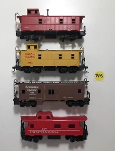 HO Union Pacific Caboose 3862, 0837 M.St L, Southern Pacific 1652, 607 Chattanoo - Picture 1 of 7