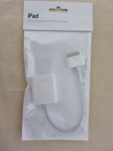 Original Apple iPad Dock 30 pin to VGA Adapter Apple MC552ZM/A (A1368) OVP - Bild 1 von 4