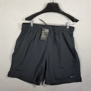 Nike Mens Dri- Fit Flex Woven Gym Training Shorts Large AT3719 010 Black - Picture 1 of 13