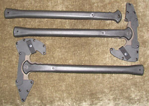 Cold Steel War Hawk & Trench Hawk, 2 Tomahawks with Sheaths and 1 Spare Handle