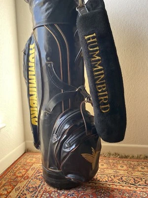 Bolsa de golf de colección Burton Hummingbird Jaspe Alabama amarilla y negra 3 vías, cubierta, EE. UU. Foto 1 de 4