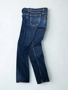 Jeans LEVI'S 514 Clásicos Para Hombre Azul Regular Recto Denim Mediano W32 L34 - Imagen 1 de 11