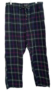 Pantalones de pijama Polo Ralph Lauren para hombre corbata cintura elástica talla XL bolsillos laterales - Imagen 1 de 12