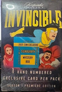 SDCC 2025 Invincible Keepsake Edition #1 Hand Numbered Exclusive Card Pack - Bild 1 von 1