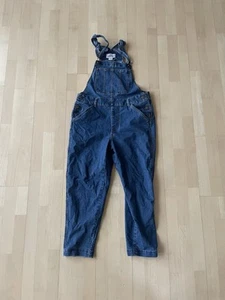 Jordache Bib Overalls Womens Small Blue Baggy Relaxed Carpenter Utility - Picture 1 of 5