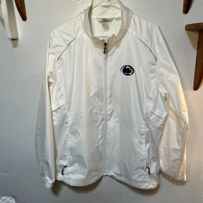 Penn State Nittany Lions White Women’s Windbreaker Size XXL - Image 1 of 4