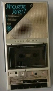 Vintage General Electric Cassette Recorder Silhouette Series 7 Cord Included - Picture 1 of 16