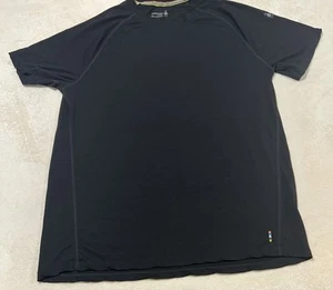 Camiseta negra de manga corta Smartwool para hombre talla L - Imagen 1 de 8