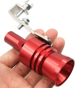 Aluminum Blow Off Valve Noise Turbo Sound Whistle Muffler Tips Car Accessories - Picture 1 of 8