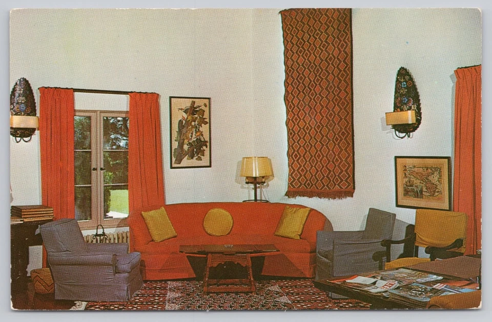 The Arizona Inn Tucson Vintage Color Photo Postcard by John D. Freeman - Image 1 of 2