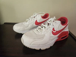 Nike Air Max Excee weiß rot Damenschuhe Turnschuhe Größe 8 CZ9373-100 - Bild 1 von 6