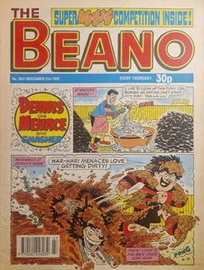 Beano Comic - #2627 - November 21st 1992 - Buy 3 or more & Get 15% Discount - Picture 1 of 1