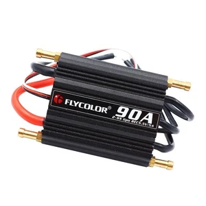 90A Waterproof Brushless ESC W/ RC Boat Motor - Picture 1 of 4