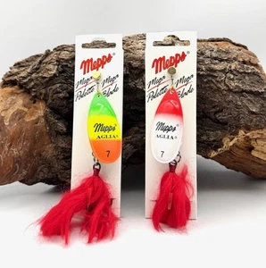 Mepps Spinner Aglia Tiger & rot weiß Gr. 7 XL 30g Hechtköder Metallköder Köder - Picture 1 of 3